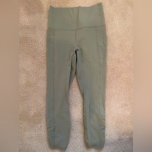 Athleta leggings, size small in sage greenish color